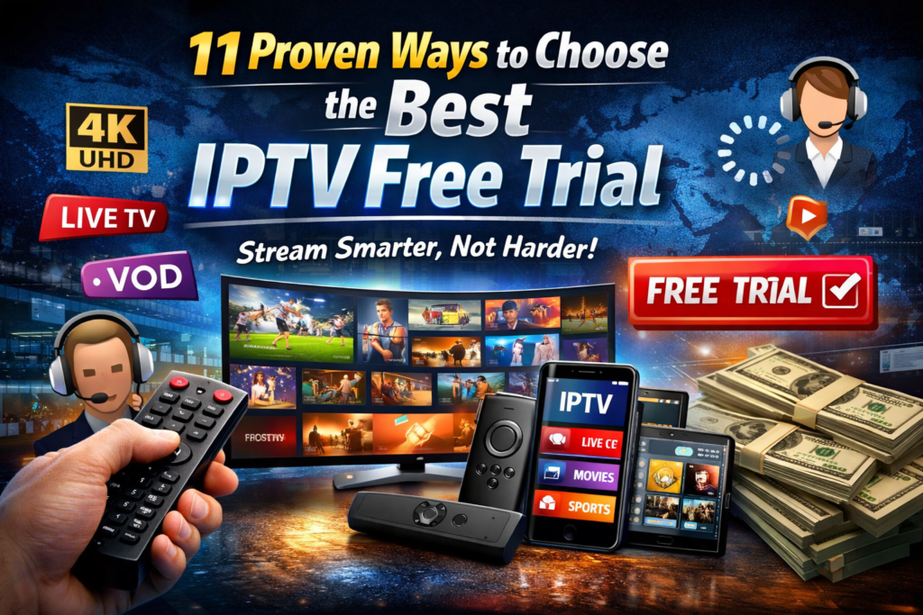 🚀 11 Proven Ways to Choose the Best IPTV Free Trial (Without Wasting Money)